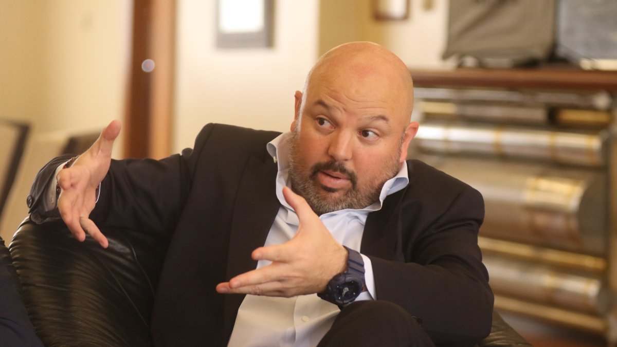 Miguel Ángel Loor, presidente de la LigaPro, el ente que organiza el campeonato de fútbol ecuatoriano desde 2019.