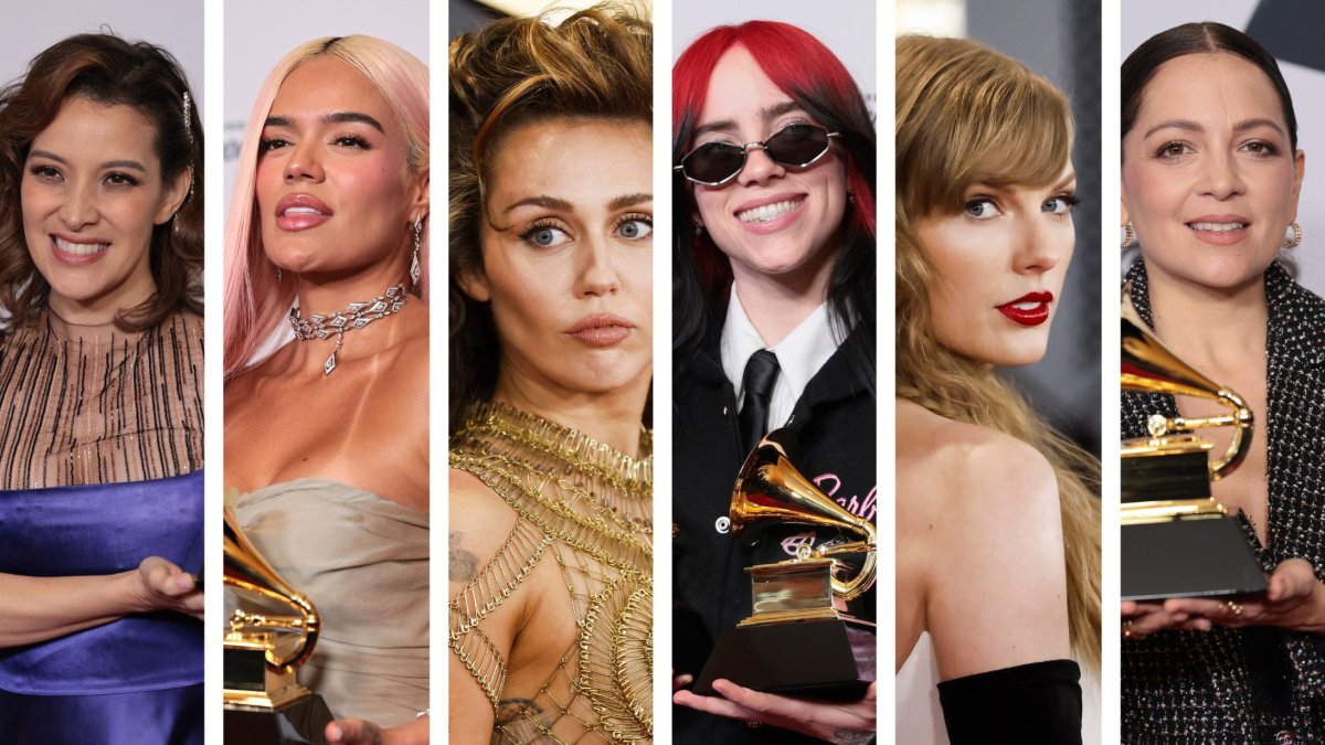 Las ganadoras del Grammy 2024