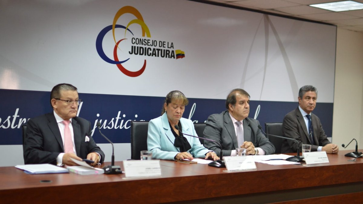 Resolución. Judicatura habló de la renovación de jueces y evitó pronunciarse sobre la prórroga de Saquicela.