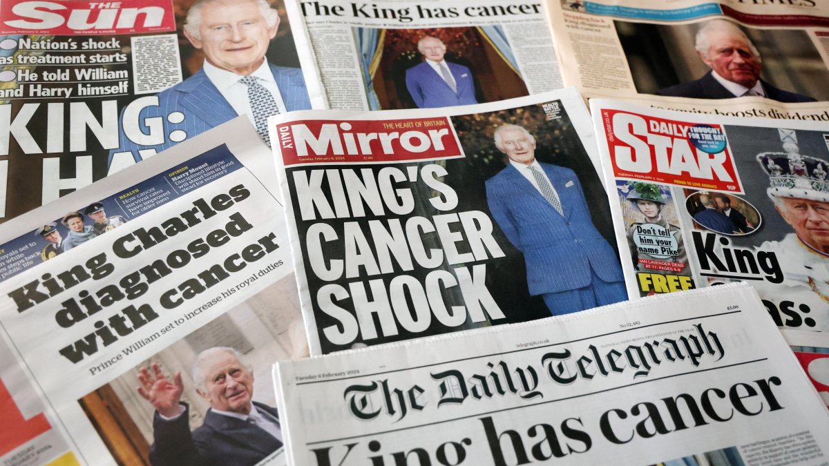 La prensa habla de la enfermedad de Carlos III..