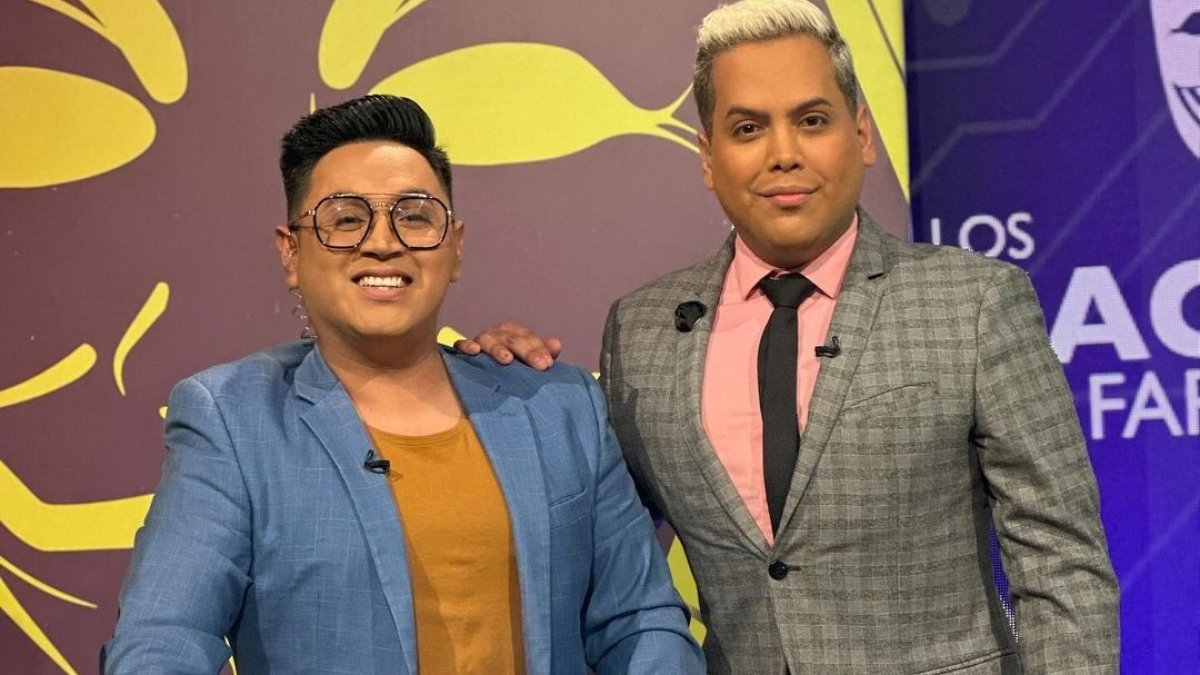 Lazito de la farándula y Dieter Hoffmann,