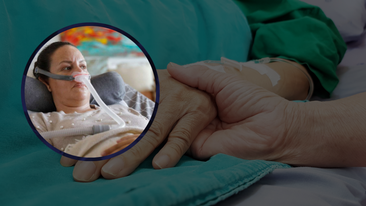 Paola Roldán tiene más de tres años con ELA diagnosticado.