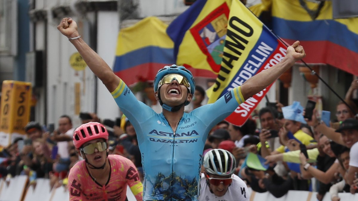 Harold Tejada consiguió su primer victoria con un equipo World Tour.