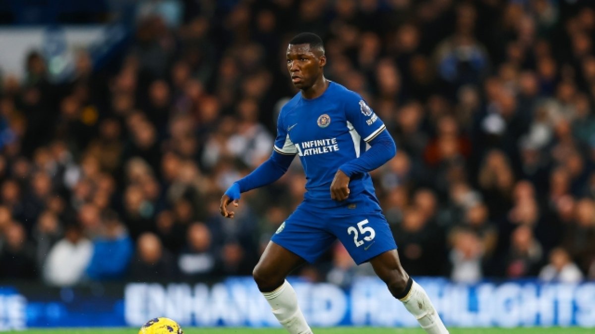 El ecuatoriano Moisés Caicedo, mediocampista del Chelsea.