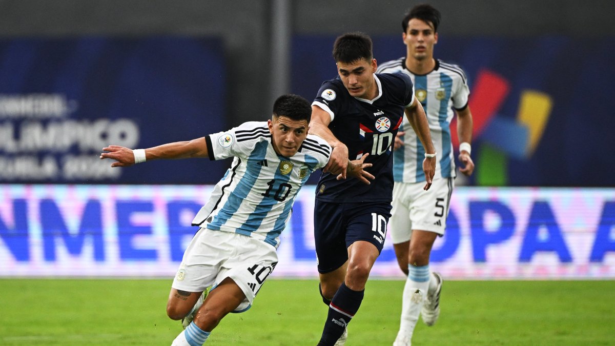 Argentina y Paraguay empataron en la penúltima fecha del Preolímpico Sudamericano