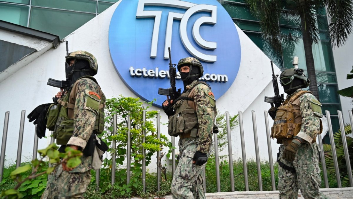 El pasado 9 de enero se declaró el conflicto armado interno en Ecuador, tras un taque armado a Tc Televisión.