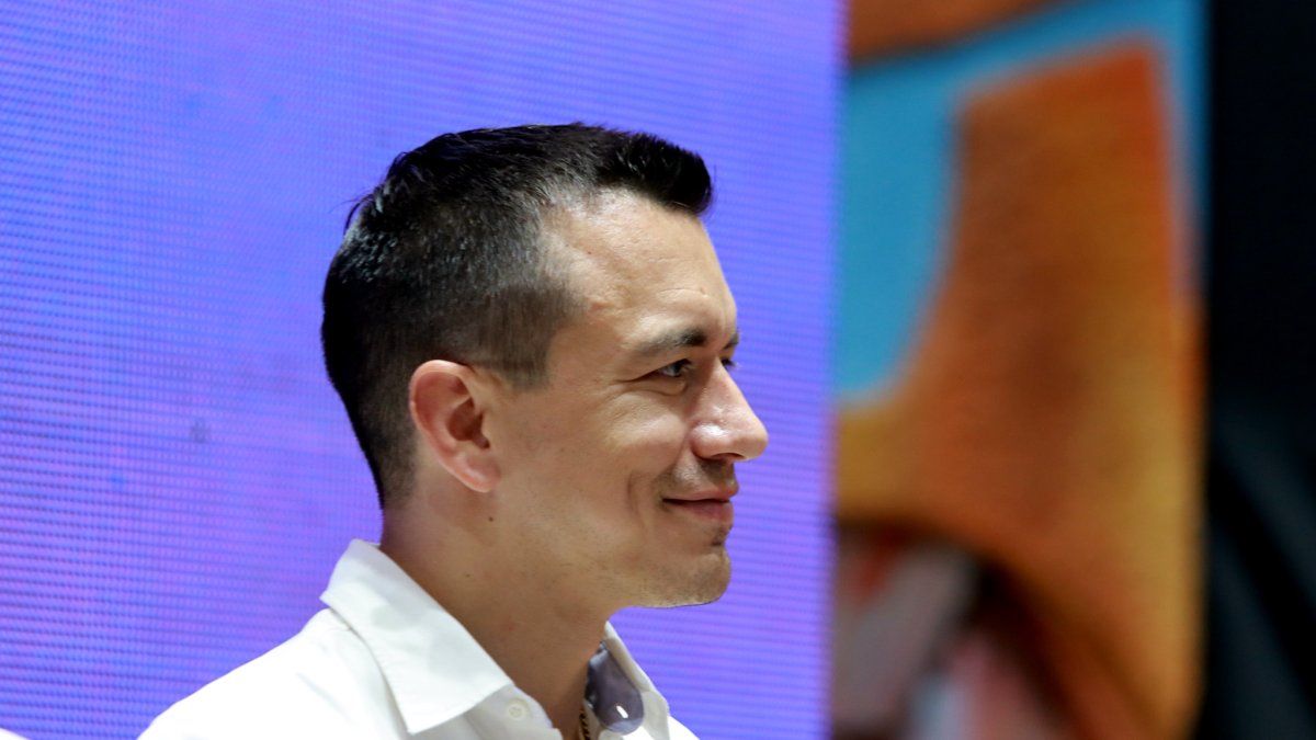 Daniel Noboa en una foto de archivo en Los Ríos.