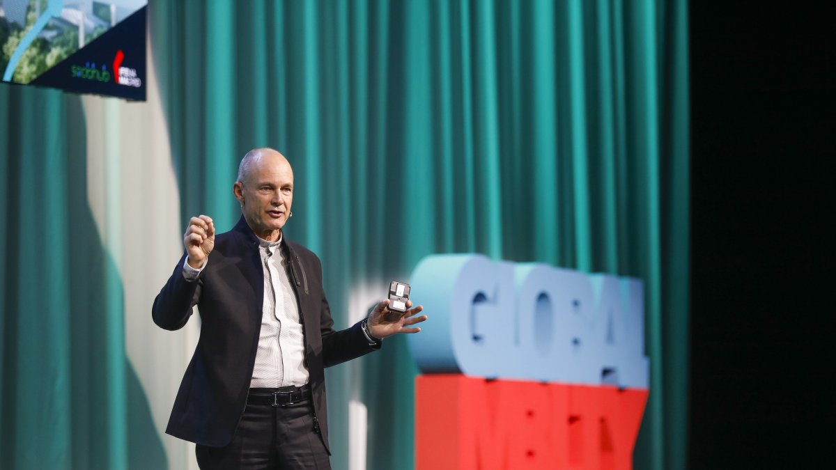 El aeronauta, explorador, psiquiatra y presidente de Solar Impulse Foundation, Bertrand Piccard,.