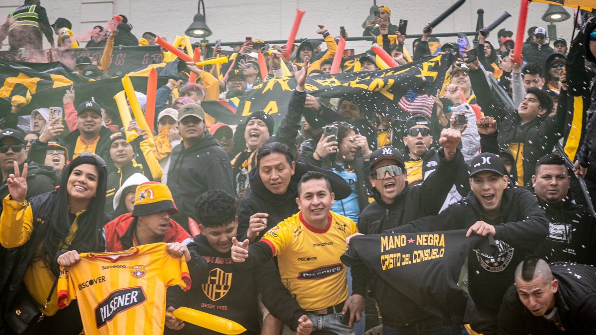 Hinchas de Barcelona en Estados Unidos