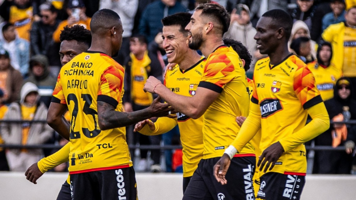 Jugadores de Barcelona SC.