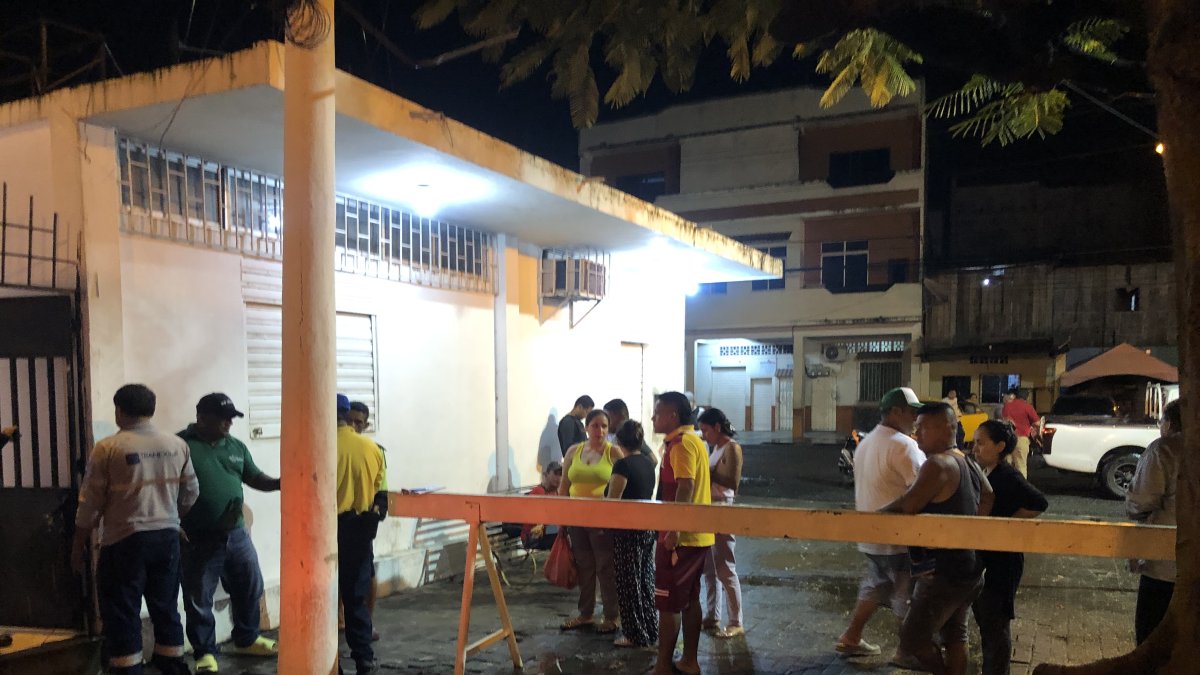 En este lugar Arnold esperaba a su progenitor cuando lo mataron.