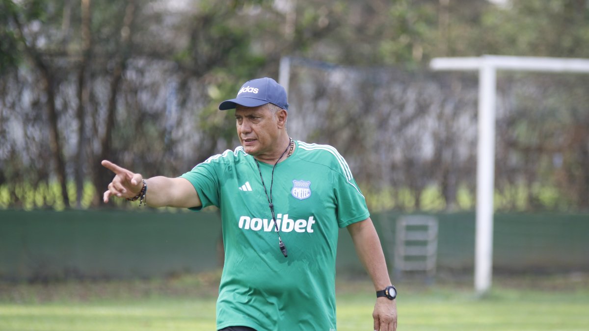 Hernán Torres, técnico de Emelec.