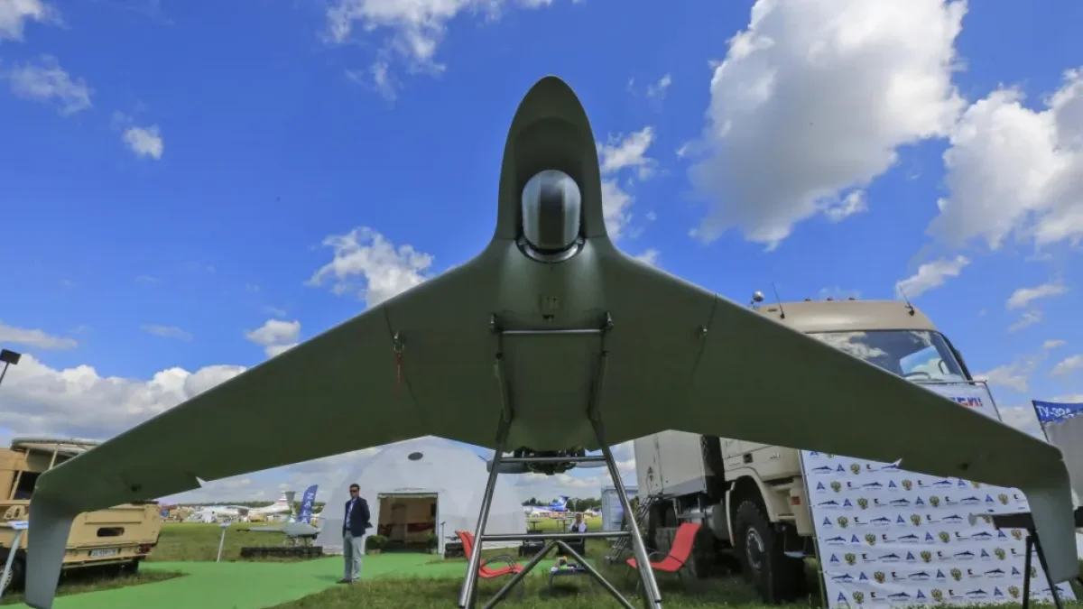 Rusia.- Uno de los drones rusos.