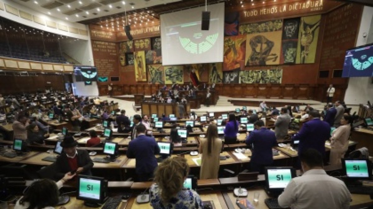 El Pleno de la Asamblea Nacional durante una de las recientes sesiones.