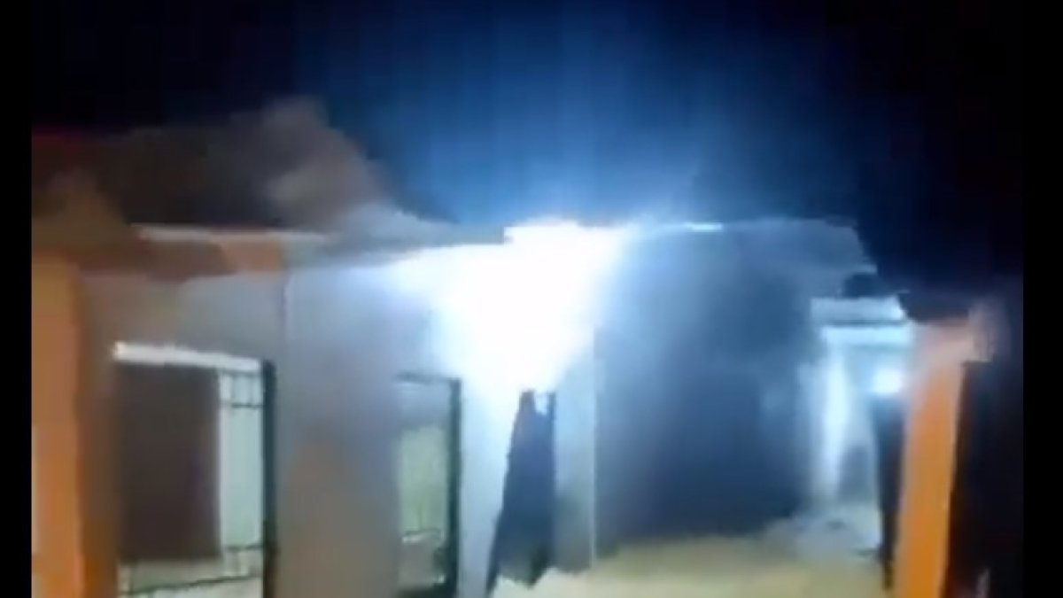 Hecho. En diferentes videos en redes sociales se alertó de la situación.