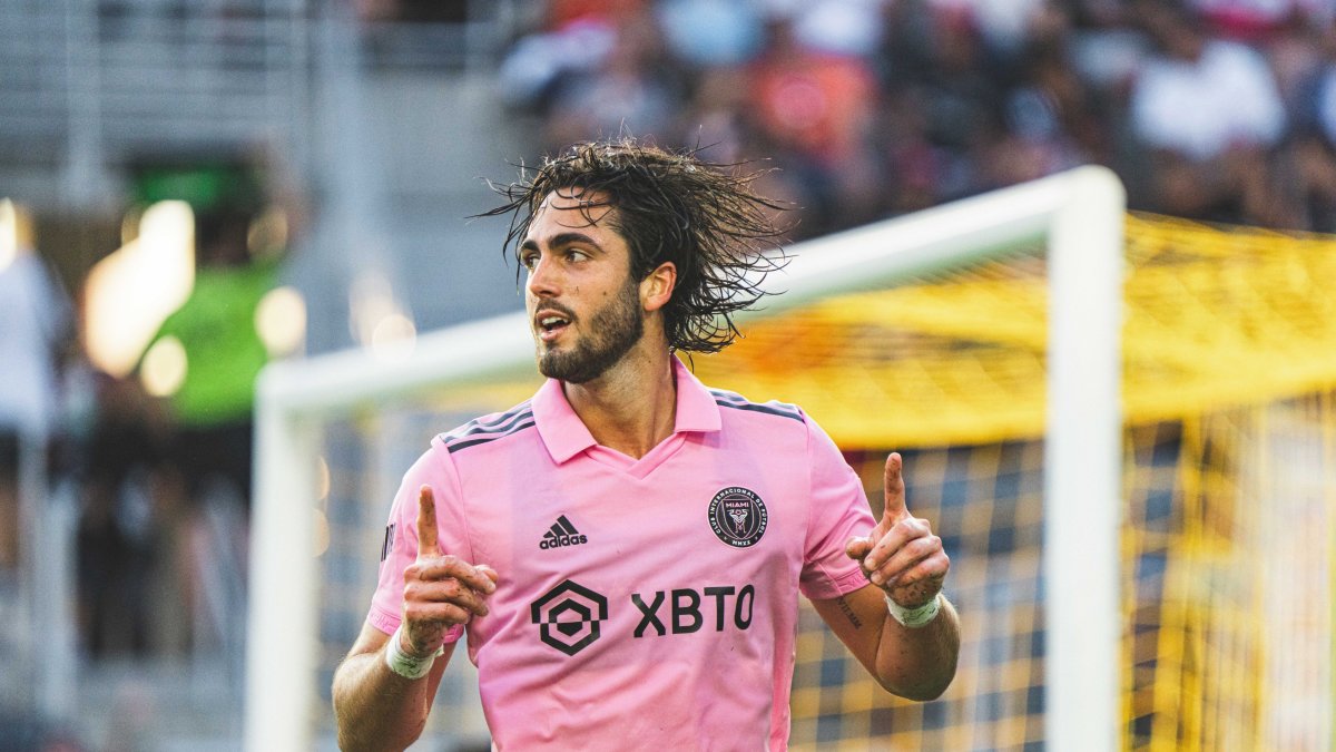 El ecuatoriano Leo Campana, delantero del Inter Miami.