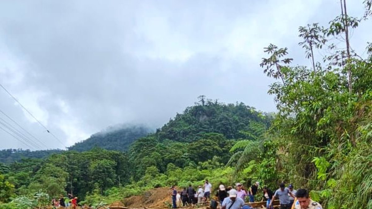 Emergencia. Se ejecutan labores de búsqueda y rescate con entidades.