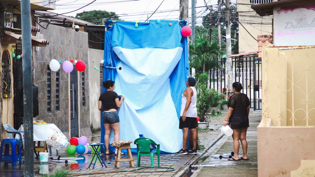Piscinas. En diferentes sectores se colocaron las piletas. También hubo casos en los que el Municipio las desmontó.