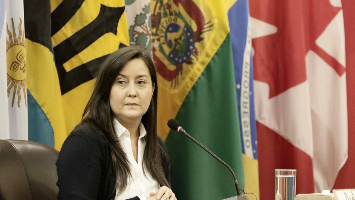 La activista y defensora de derechos humanos venezolana Rocío San Miguel, presidenta de la ONG Control Ciudadano.