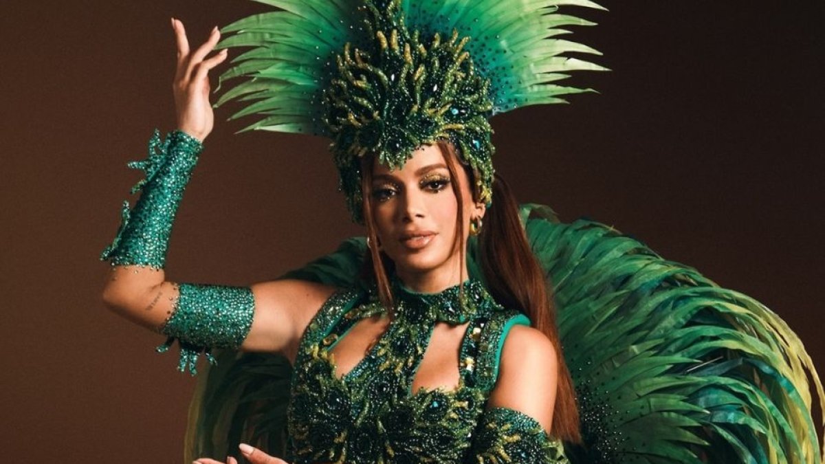 Anitta en el Carnaval 2024.