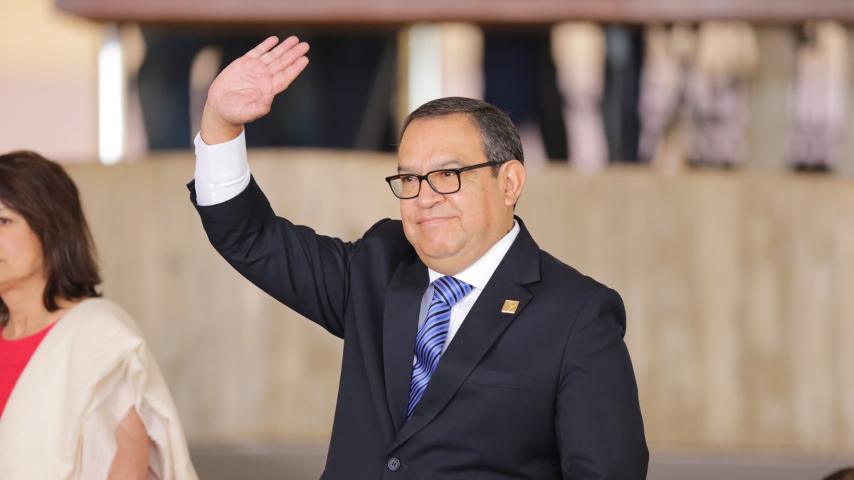 El presidente del Consejo de Ministros de Perú, Alberto Otalora.