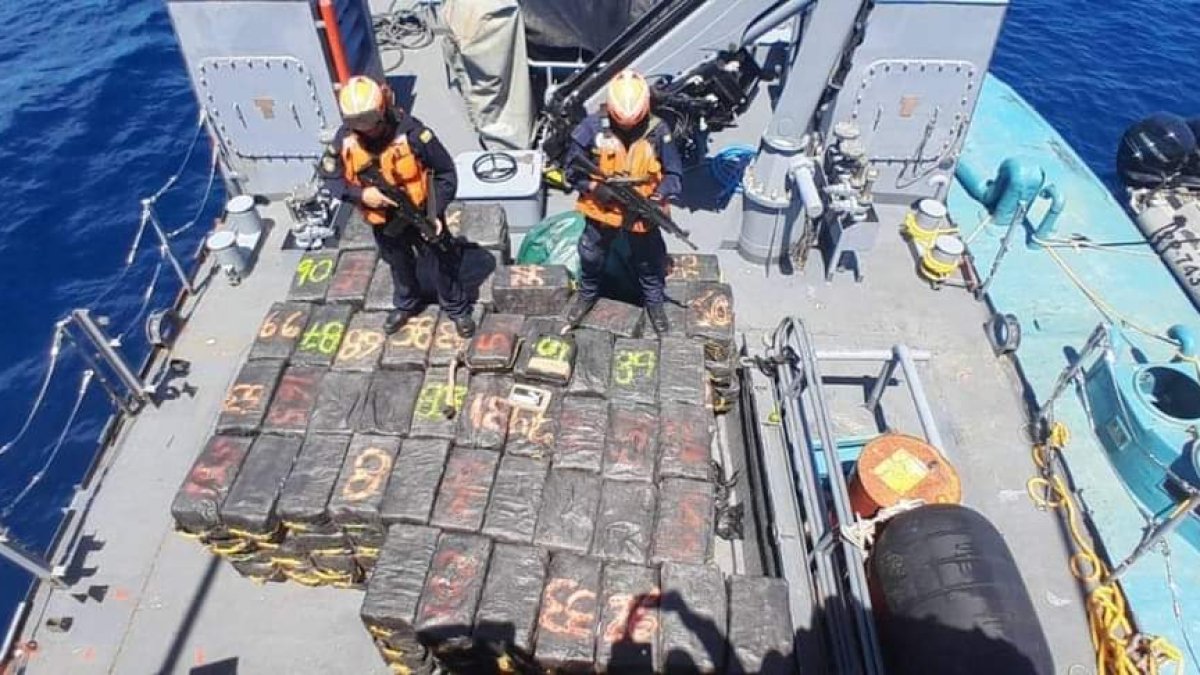 El semisumergible fue capturado en la frontera norte.