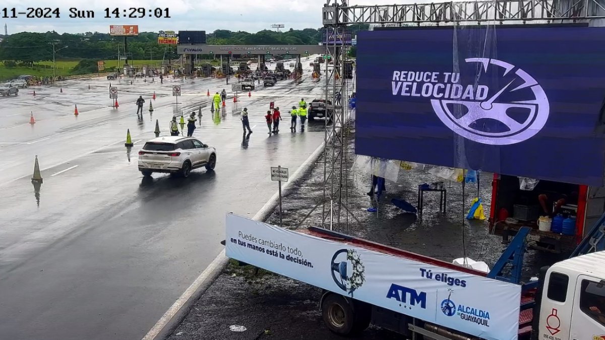 La ATM realizó algunos operativos en las principales salidas de Guayaquil