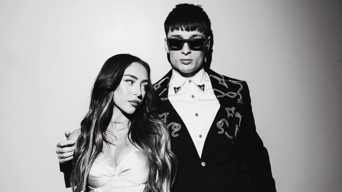 Nicki Nicole y Peso Pluma en los Grammys 2024