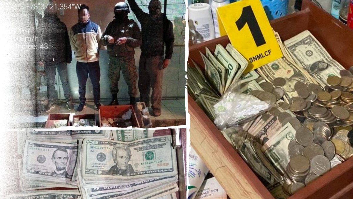 Las Fuerzas Armadas informaron sobre la captura de alias El contador, presunto encargado de la logística de Los Lobos.