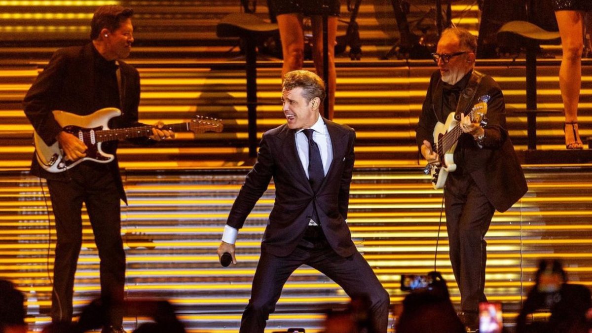 Luis Miguel en su tour.