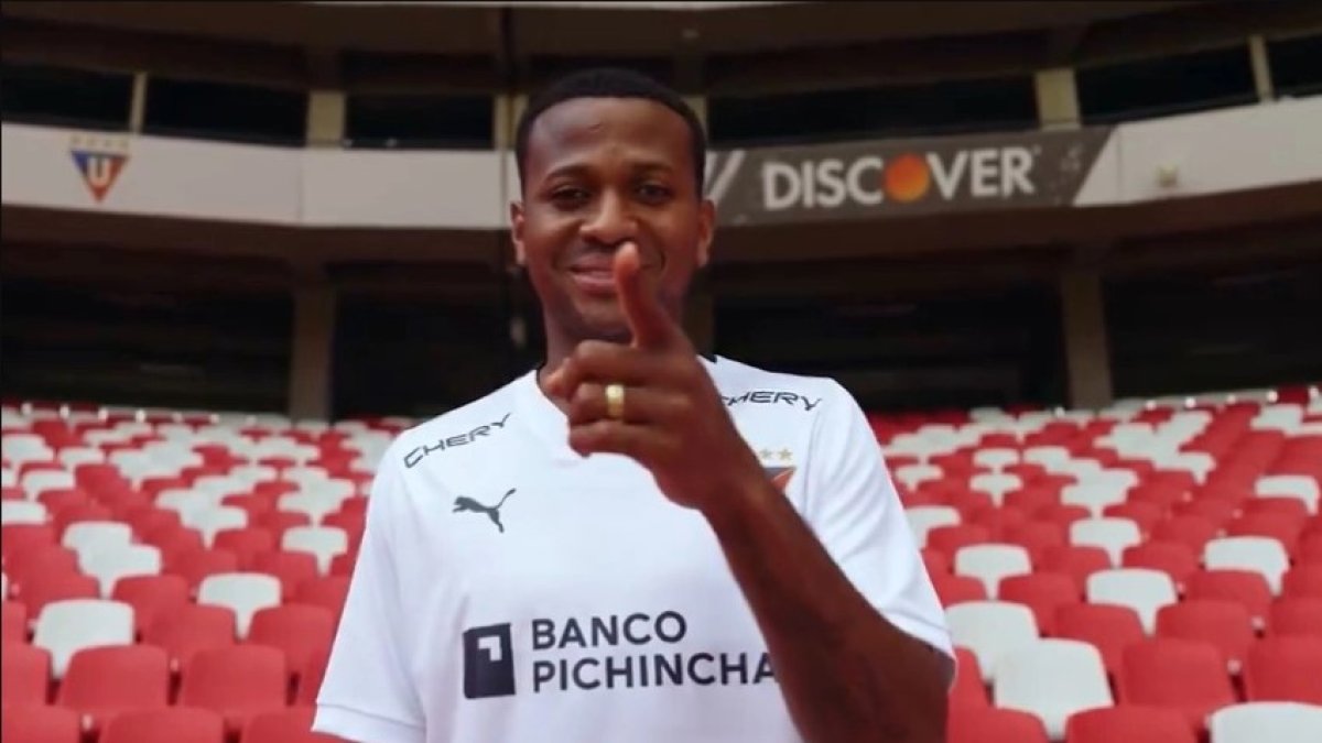 El delantero Michael Estrada jugará en Liga de Quito en la temporada 2024