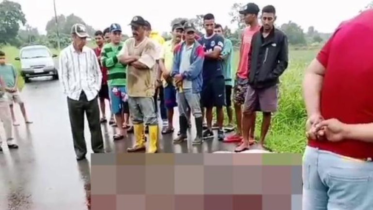 Desconocidos. Habitantes del sector dijeron desconocer a los asesinados.