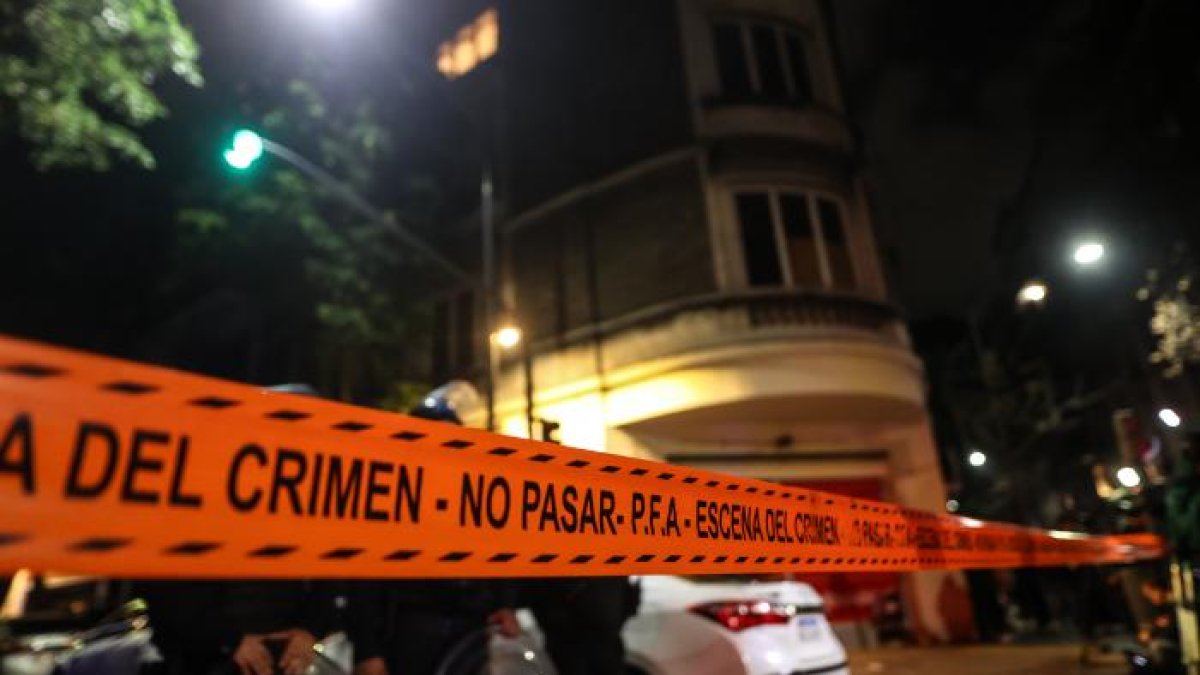 Fotografía de una cinta policial