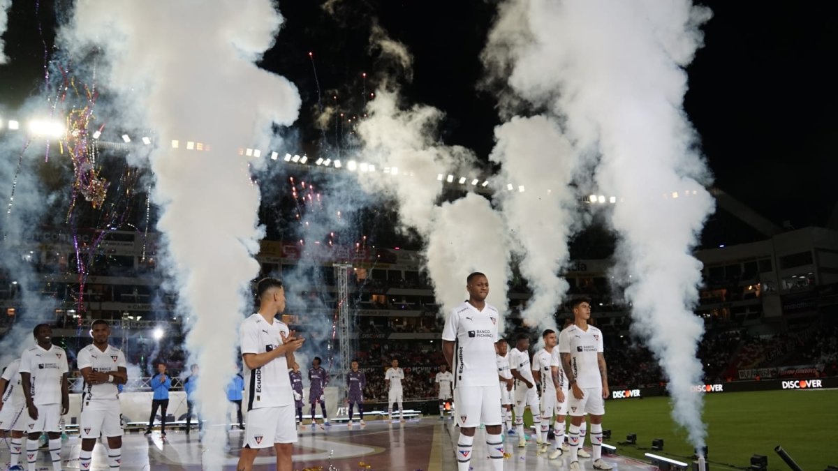 Liga de Quito presentó a su equipo