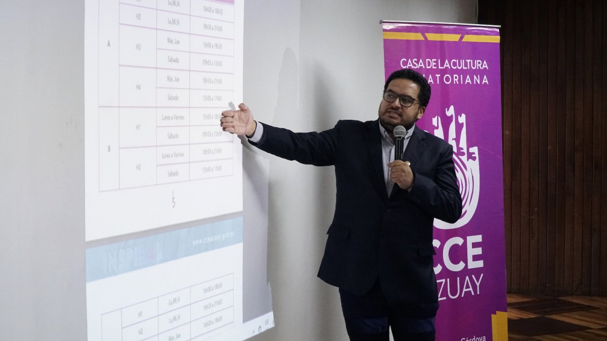 Autoridades explicaron los requisitos para la convocatoria cultural.