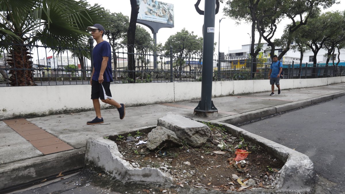Daño. La ciudadanía reclama por el aspecto deplorable que dan.