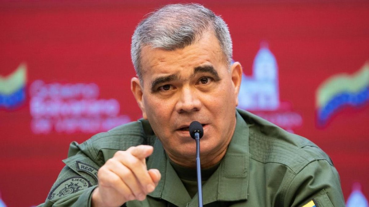 Ministro de Defensa de Venezuela, Vladimir Padrino. 