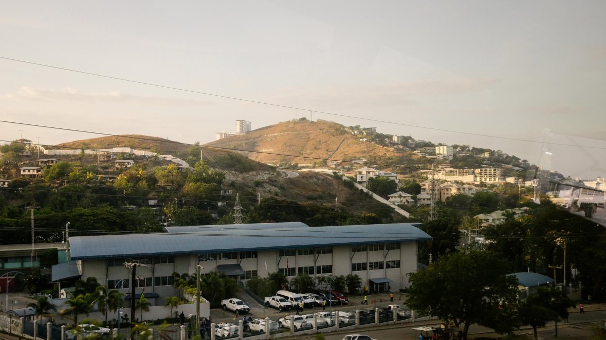 Esta foto recoge un sector de la capital de Papúa Nueva Guinea, Puerto Moresby.