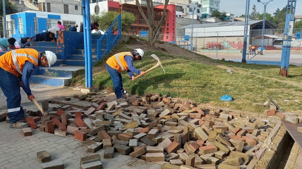 Obra. Los trabajos de rehabilitación empezaron el 1 de febrero.