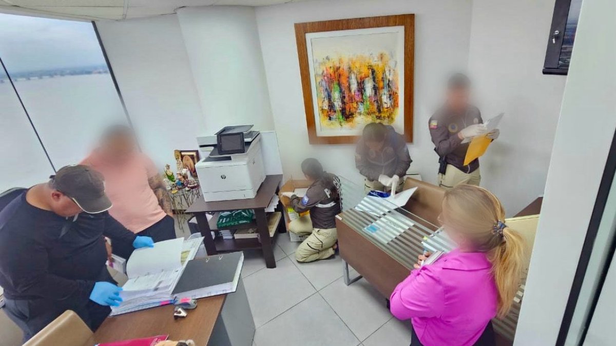 Allanamientos efectuados en el caso