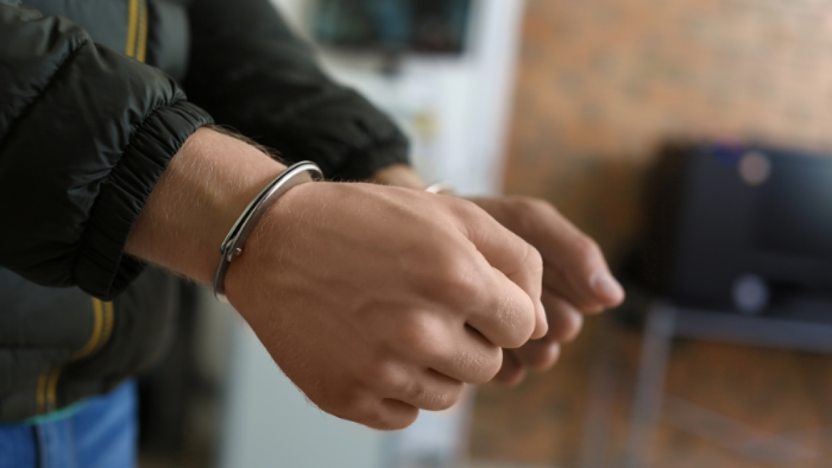 Imagen referencial de detenido.