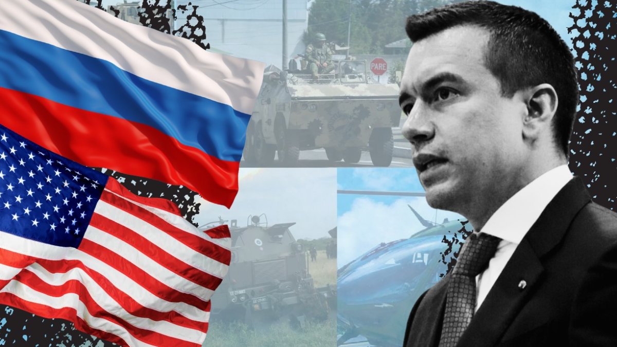 Ecuador anunció, como una de las acciones para equipar a las fuerzas públicas, que entregaría chatarra rusa a Estados Unidos a cambio de armamento.