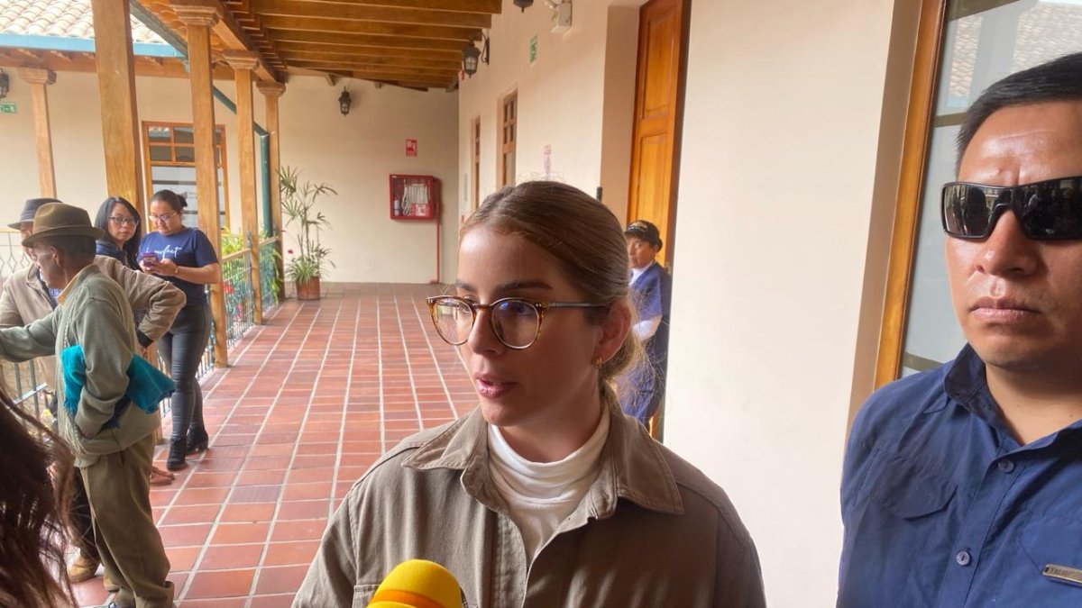 Arianna Tanca, titular del Ministerio de la Mujer y Derechos Humanos