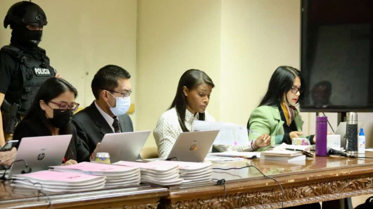 Proceso. La fiscal general Diana Salazar, ponente principal en las audiencias del caso Metástasis.