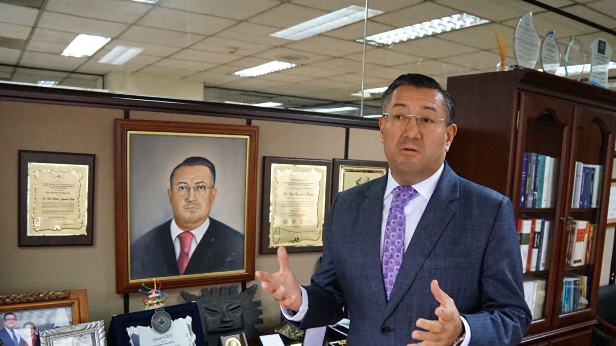 Iván Saquicela fue presidente de la Corte Nacional de Justicia desde 2021 hasta el 6 de febrero.