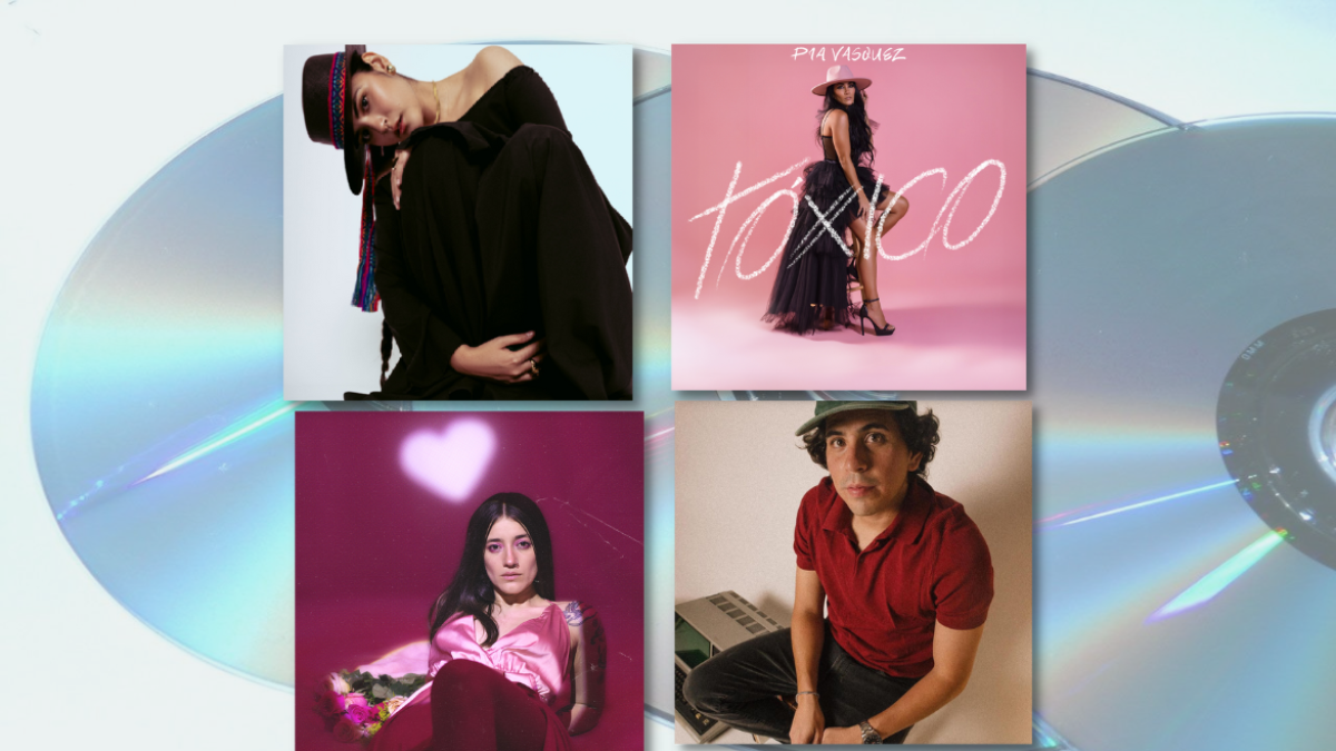 Brenda, Pía Vásquez, Tiagosan y Emmi.e  en Expreso Playlist.