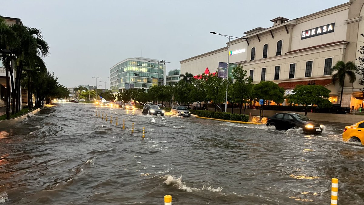 Inundaciones en Samborondón