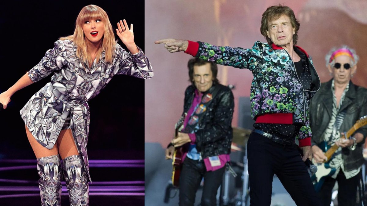 Taylor Swift (The Eras Tour), The Rolling Stones (Sixty tour).