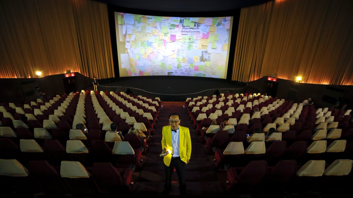 Foto del cine Scala, en Bangkok.