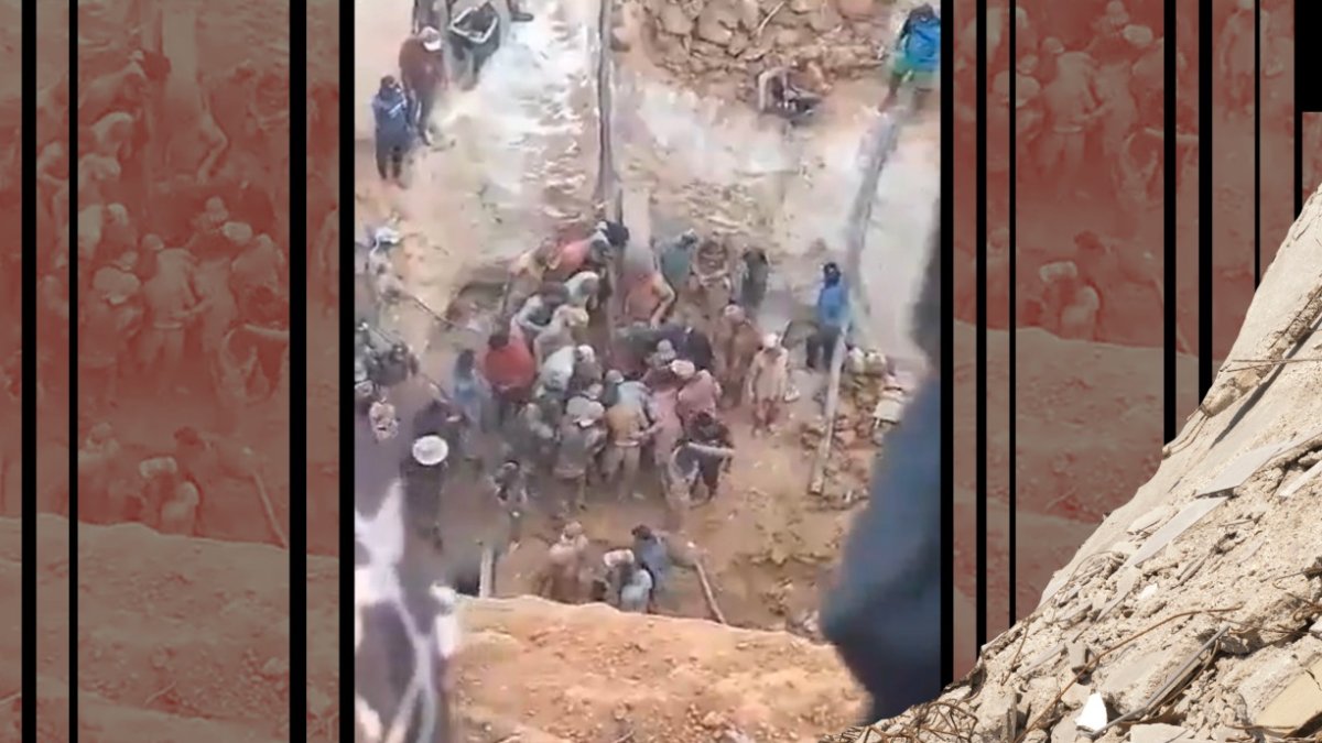 Angostura. Obreros de la mina colapsada tratan de salvar a compañeros.